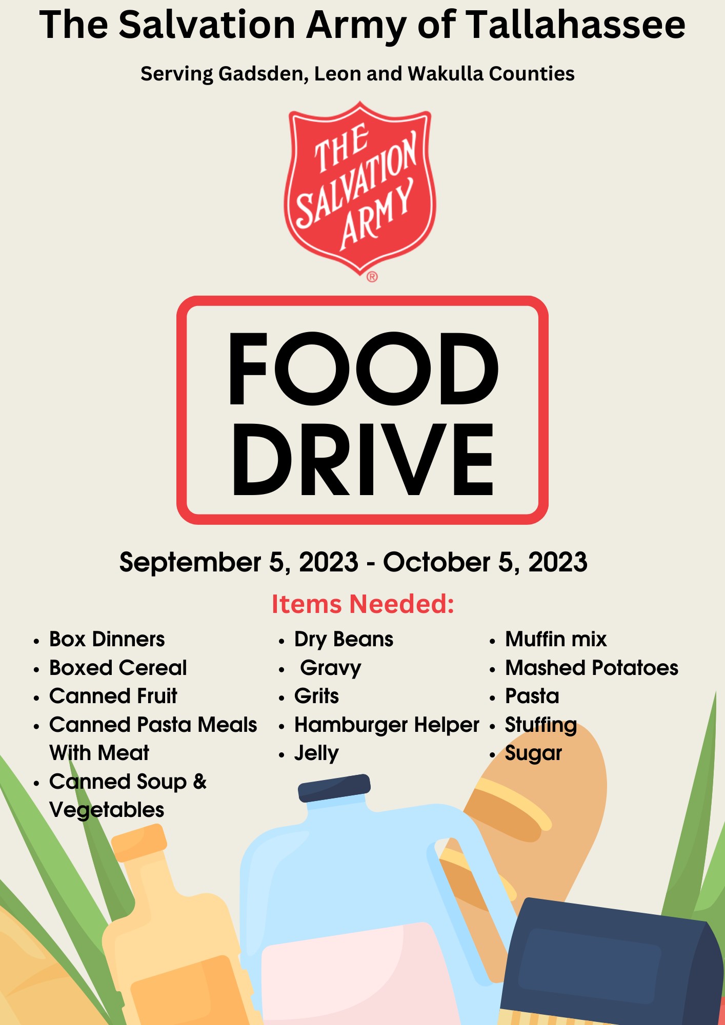 S A Food Drive
